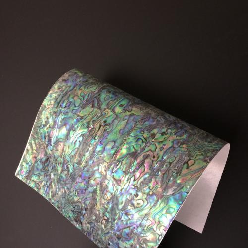 Decorative Tape, Abalone Shell, with Paper, adhesive, more colors for choice, 240x140x2mm, Sold By PC