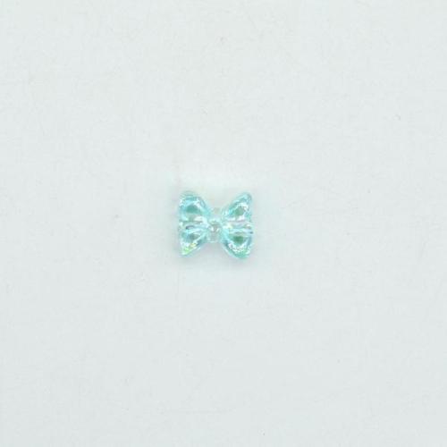 Plated Acrylic Beads, Bowknot, DIY, more colors for choice, 15.30x13.80x8.40mm, 100PCs/Bag, Sold By Bag