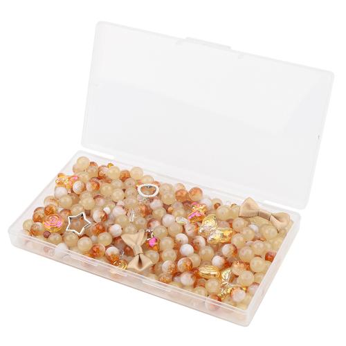 Fashion Glass Beads, DIY, more colors for choice, Sold By Box