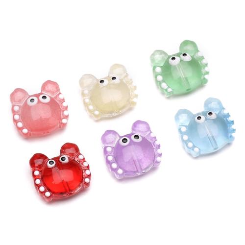 Animal Lampwork Beads, Crab, DIY, more colors for choice, Sold By PC