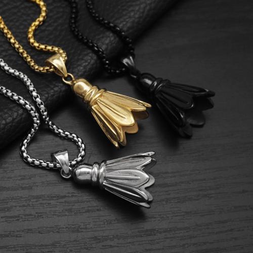 Collier de bijoux en acier inoxydable, Acier inoxydable 304, styles différents pour le choix & pour homme, plus de couleurs à choisir, Vendu par PC