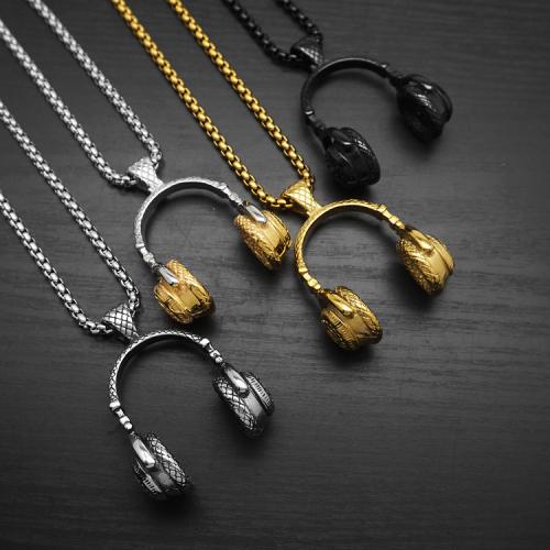 Collier de bijoux en acier inoxydable, Acier inoxydable 304, styles différents pour le choix & pour homme, plus de couleurs à choisir, Vendu par PC