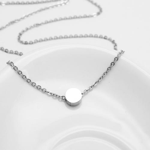 Stainless Steel Jewelry Necklace, 304 Stainless Steel, Vacuum Ion Plating, for woman, Length:42 cm, Sold By PC