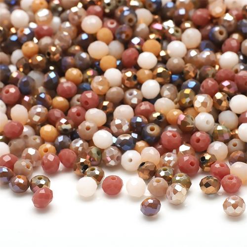 Fashion Glass Beads, DIY, more colors for choice, 4mm, Approx 300PCs/Bag, Sold By Bag