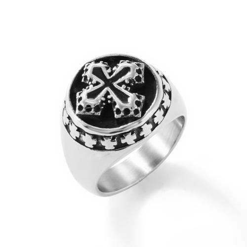 Edelstahl Ringe, 304 Edelstahl, poliert, Modeschmuck & verschiedene Größen vorhanden & für den Menschen, originale Farbe, verkauft von PC