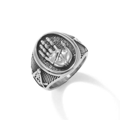 Stainless Steel Finger Ring, 304 Stainless Steel, polished, fashion jewelry & different size for choice & for man, original color, Sold By PC