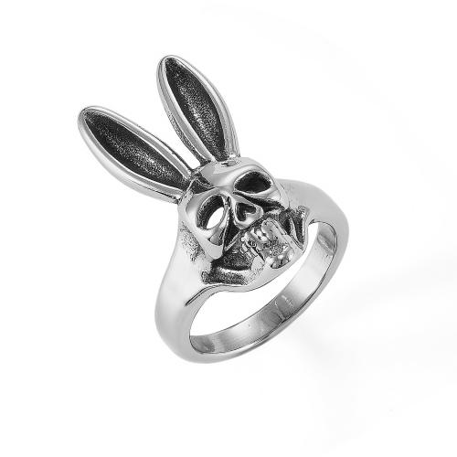 Stainless Steel Finger Ring, 304 Stainless Steel, polished, fashion jewelry & different size for choice & for man, original color, Sold By PC