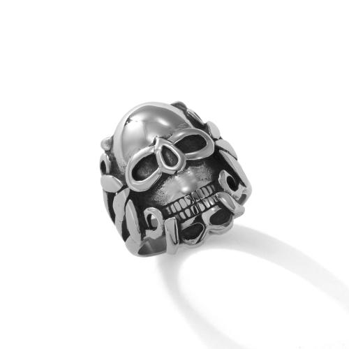 Stainless Steel Finger Ring, 304 Stainless Steel, polished, fashion jewelry & different size for choice & for man, original color, Sold By PC