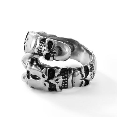 Stainless Steel Finger Ring, 304 Stainless Steel, polished, fashion jewelry & different size for choice & for man, original color, Sold By PC