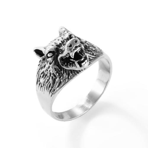 Stainless Steel Finger Ring, 304 Stainless Steel, polished, fashion jewelry & different size for choice & for man, original color, Sold By PC