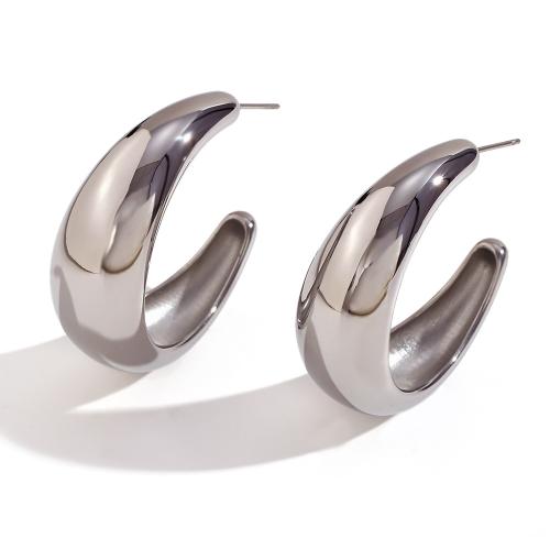 Boucle d'oreille de gaujon en acier inoxydable, Acier inoxydable 304, Placage, bijoux de mode & styles différents pour le choix & pour femme, plus de couleurs à choisir, Vendu par paire