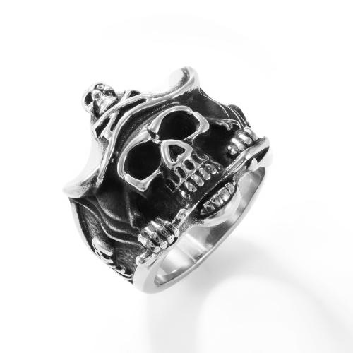 Edelstahl Ringe, 304 Edelstahl, poliert, Modeschmuck & verschiedene Größen vorhanden & für den Menschen, originale Farbe, verkauft von PC