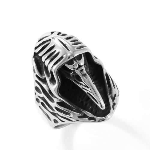 Stainless Steel Finger Ring, 304 Stainless Steel, polished, fashion jewelry & different size for choice & for man, original color, Sold By PC