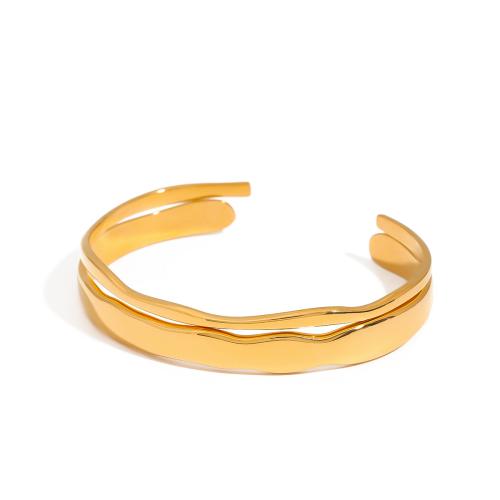 Stainless Steel Bangle, 304 Stainless Steel, plated, fashion jewelry & different styles for choice & for woman, more colors for choice, Sold By PC