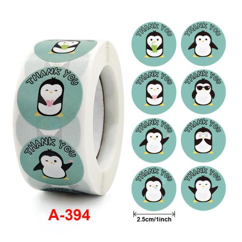 ruban décoratif, plastique PVC, avec Adhésif-Autocollant, Rond, Impression, modèles différents pour le choix, 25mm, Vendu par bobine