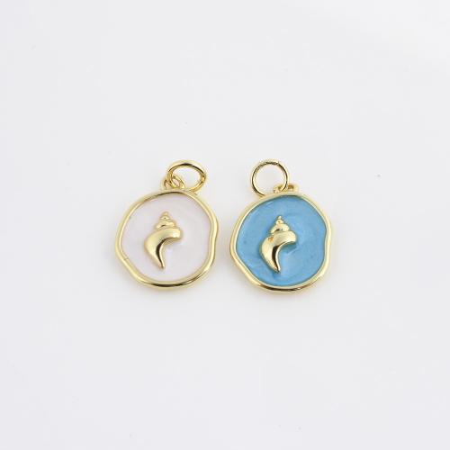 Colgantes de la joyería de cobre amarillo, metal, chapado en color dorado, Bricolaje & esmalte, más colores para la opción, 15x12.50x2.50mm, Vendido por UD