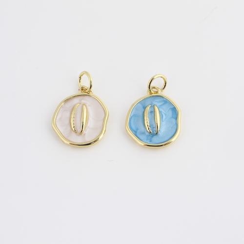 Colgantes de la joyería de cobre amarillo, metal, chapado en color dorado, Bricolaje & esmalte, más colores para la opción, 15x12.50x2.50mm, Vendido por UD