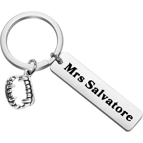 Bag Purse Charms Keyrings Keychains, 304 Stainless Steel, Unisex & with letter pattern, original color, 80mm, Sold By PC