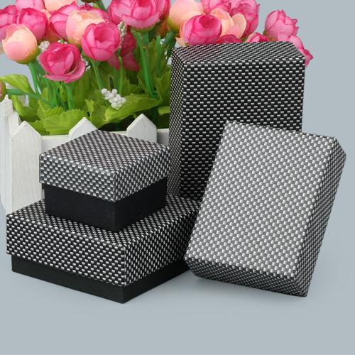 Jewelry Gift Box, Paper, dustproof & different size for choice, white and black, Sold By PC