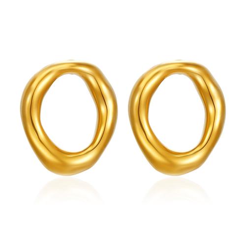 Boucle d'oreille de gaujon en acier inoxydable, Acier inoxydable 304, Placage, bijoux de mode, plus de couleurs à choisir, Vendu par PC