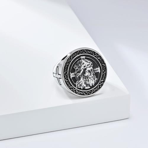 Anillo de dedo de acero inoxidable, acero inoxidable 304, chapado, Bricolaje & diverso tamaño para la opción, más colores para la opción, Vendido por UD