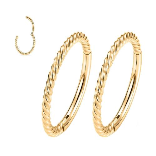 304 Stainless Steel Nose Piercing Jewelry, plated, Unisex & different size for choice, more colors for choice, Sold By PC