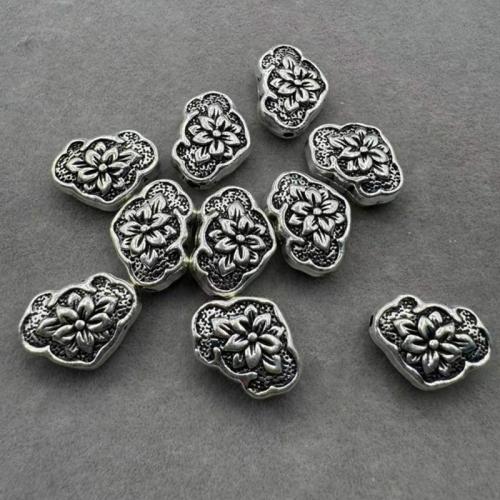 Zink Legierung Perlen Schmuck, Zinklegierung, antik silberfarben plattiert, DIY, frei von Nickel, Blei & Kadmium, 100PCs/Tasche, verkauft von Tasche
