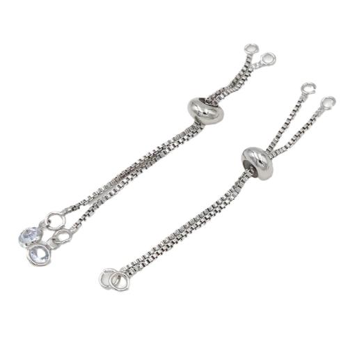 Brass Extender Chain, plated, DIY & different size for choice & different styles for choice, more colors for choice, 10PCs/Bag, Sold By Bag