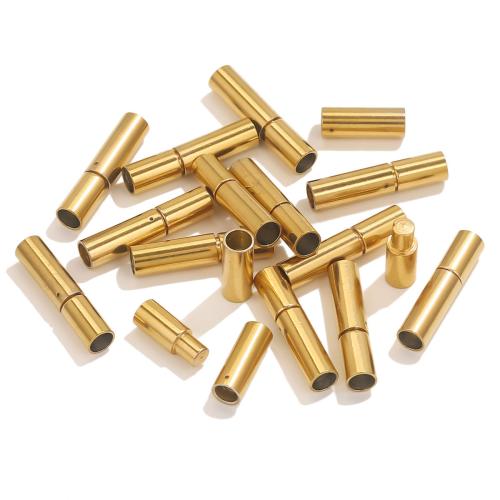 Stainless Steel Bayonet Clasp, 304 Stainless Steel, plated, DIY & different size for choice, more colors for choice, Sold By PC