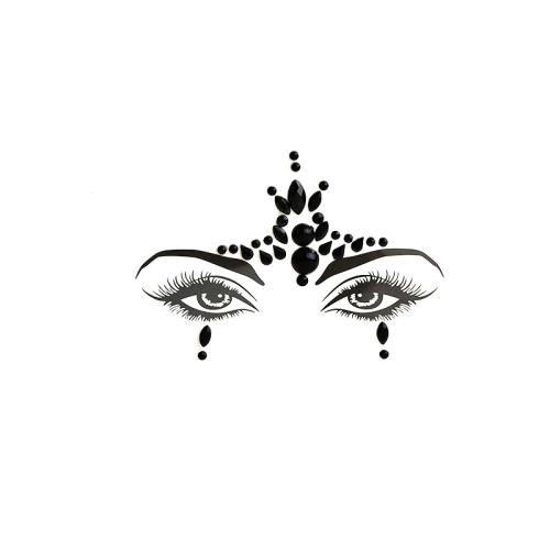 Tattoo Sticker, acrylic rhinestone, DIY & different styles for choice & for woman, 140x170mm, Sold By PC