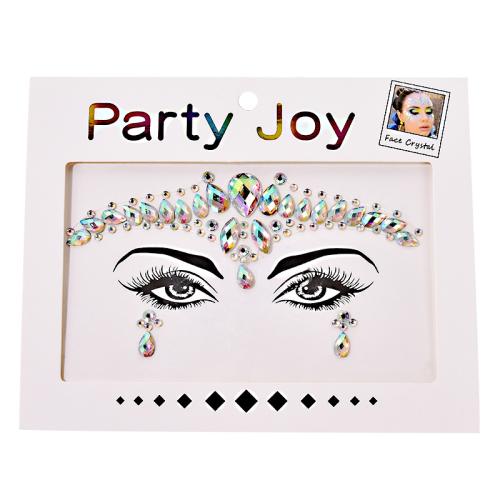 Tattoo Sticker, acrylic rhinestone, DIY & different styles for choice & for woman, 170x140mm, Sold By PC