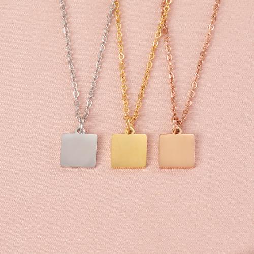 Stainless Steel Jewelry Necklace, 304 Stainless Steel, plated, fashion jewelry & for woman, more colors for choice, Sold By PC