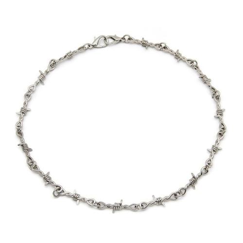 Tibetan Style Bracelet and Necklace, plated, punk style & Unisex & different styles for choice, Sold By PC