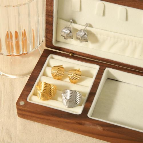 Fashion Stainless Steel Jewelry Sets, 304 Stainless Steel, gold color plated, fashion jewelry, more colors for choice, Sold By PC