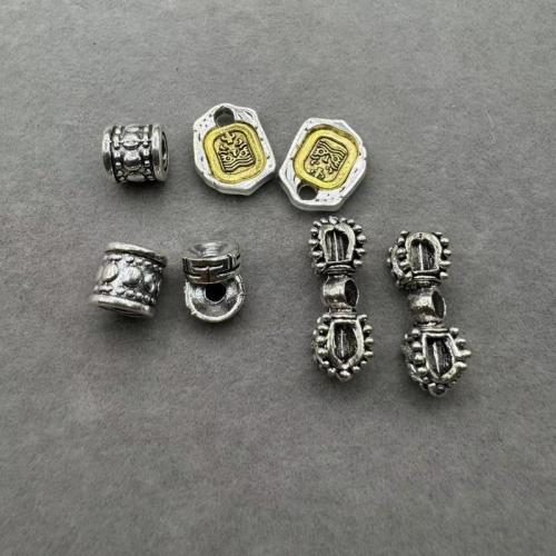 Tibetan Style Pendants, plated, DIY, more colors for choice, 100PCs/Bag, Sold By Bag