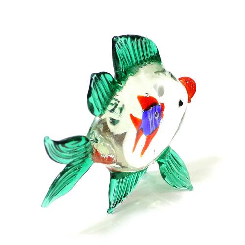 Glass Decoration, Fish, fashion jewelry, more colors for choice, Sold By PC