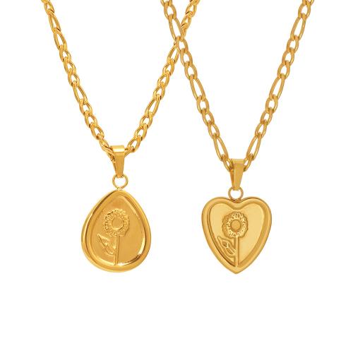 Stainless Steel Jewelry Necklace, 304 Stainless Steel, plated, fashion jewelry & different styles for choice & for woman, more colors for choice, Sold By PC