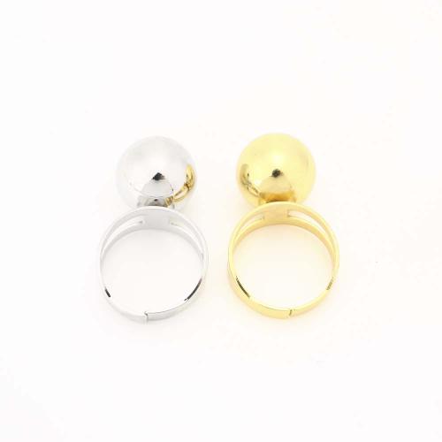 Bague en laiton, bijoux de mode & unisexe, doré, Vendu par PC
