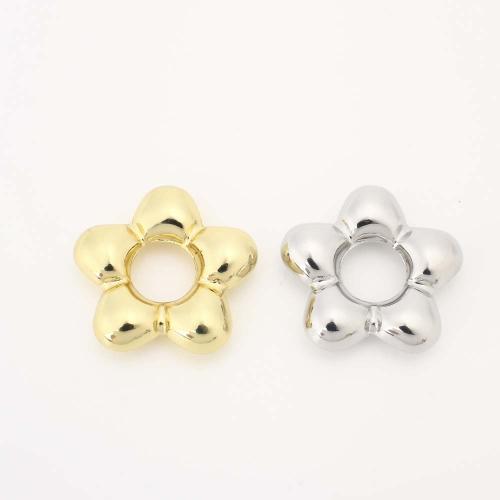 Brass Jewelry Pendants, Flower, DIY, more colors for choice, Sold By PC