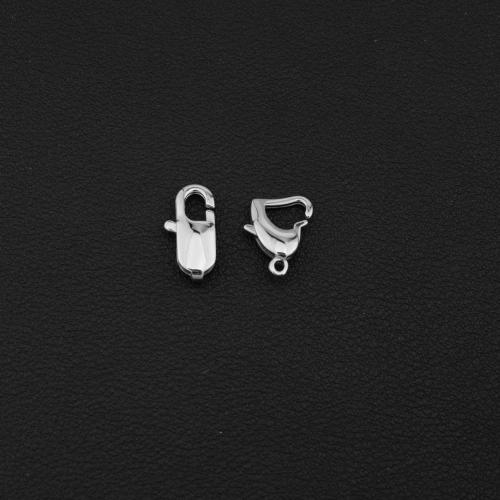 Stainless Steel Clasp Findings, Titanium Steel, silver color plated, DIY, silver color, Sold By PC