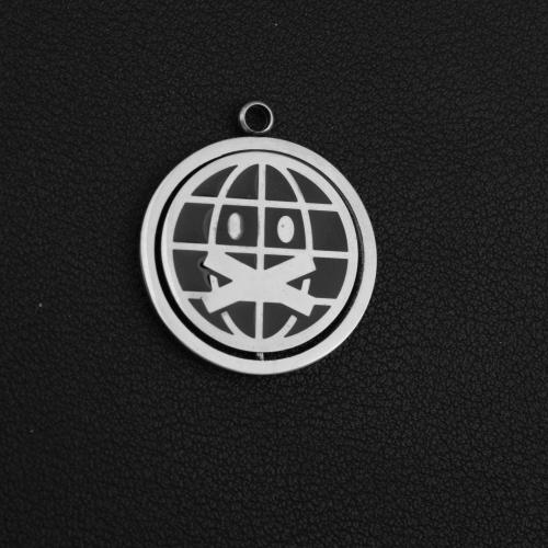 Stainless Steel Pendants, 304 Stainless Steel, silver color plated, DIY, mixed colors, Sold By PC