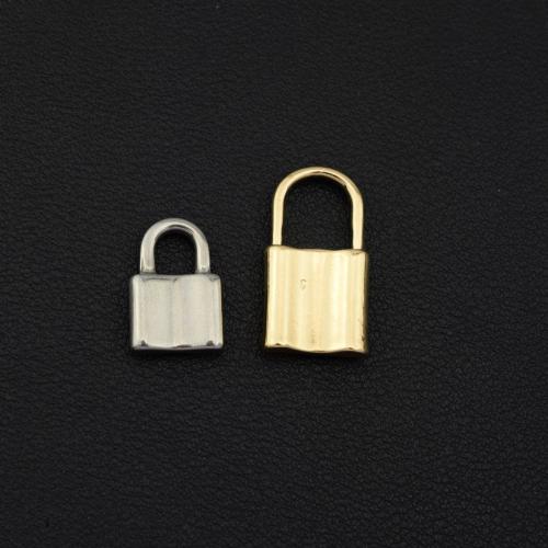 Tibetan Style Lock Pendants, plated, DIY, more colors for choice, Sold By PC