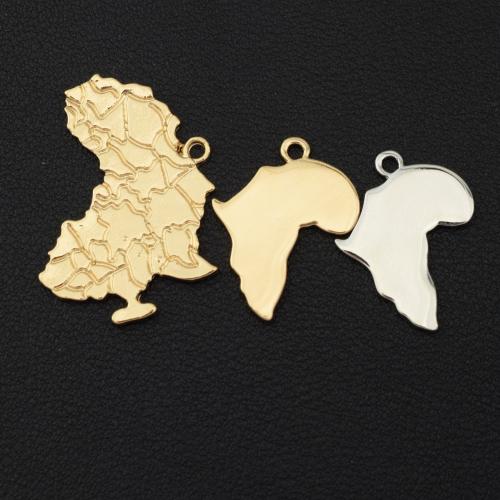 Stainless Steel Pendants, 304 Stainless Steel, plated, DIY, more colors for choice, Sold By PC