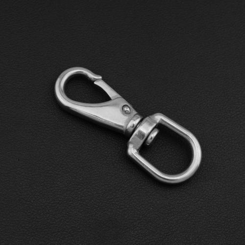 Stainless Steel Lobster Claw Clasp, 304 Stainless Steel, silver color plated, DIY, silver color, Sold By PC