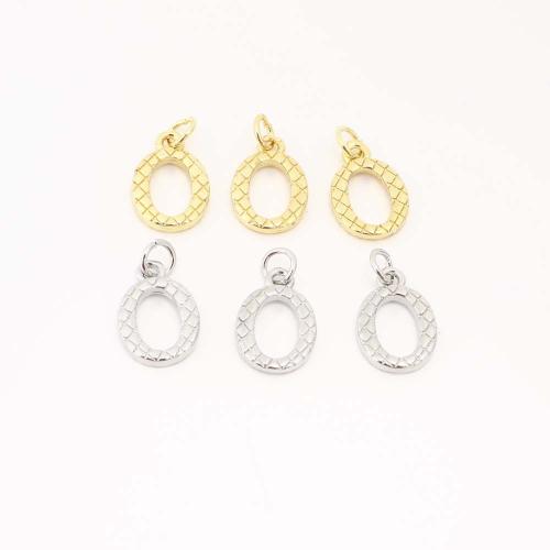 Brass Jewelry Pendants, Round, DIY & hollow, more colors for choice, Sold By PC