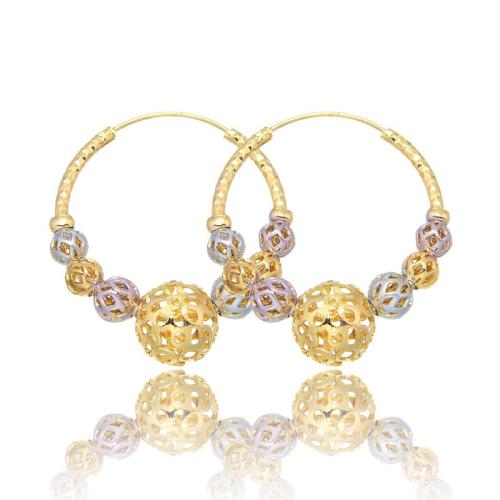 Brass Leverback Earring, plated, fashion jewelry & for woman, more colors for choice, Sold By PC