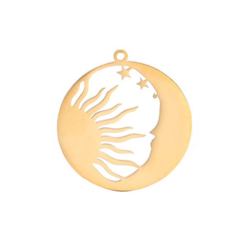 Stainless Steel Pendants, 304 Stainless Steel, plated, DIY, more colors for choice, 10PCs/Bag, Sold By Bag