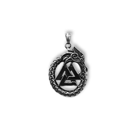 Titanium Steel Pendants, polished, vintage & DIY & hollow, original color, 40x50mm, Sold By PC