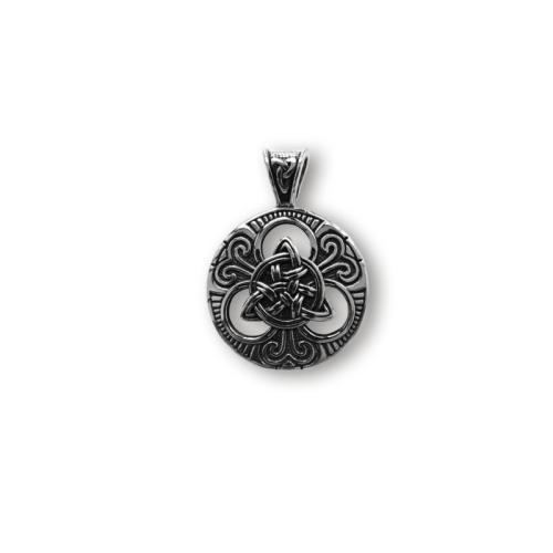 Titanium Steel Pendants, vintage & DIY & hollow, original color, 40x50mm, Sold By PC