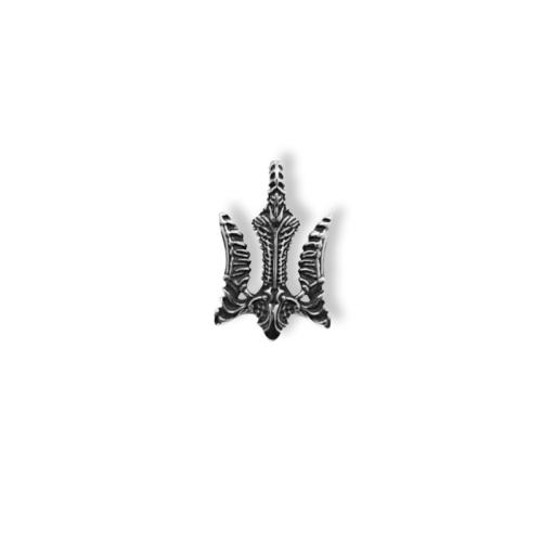 Titanium Steel Pendants, polished, vintage & DIY, 20x30mm, Sold By PC